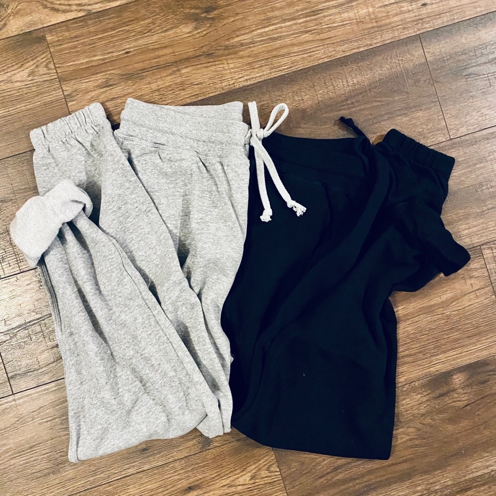 ✨LAST ONE✨Black side pocket cotton blend joggers - Picture 5 of 6